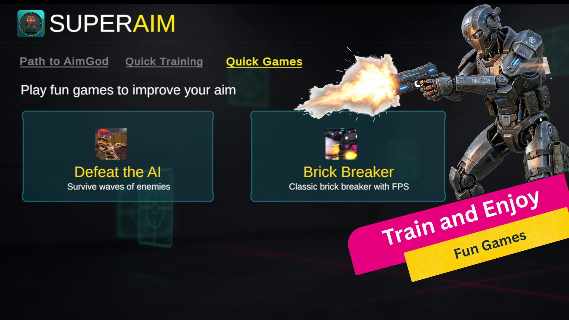 Aim Trainer For FPS: SuperAim screenshot